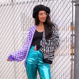 Dressed in Lala future self half and half cardigan